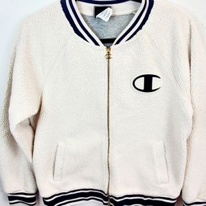 Champion LIFE Women Sherpa Full Zip Jacket Large